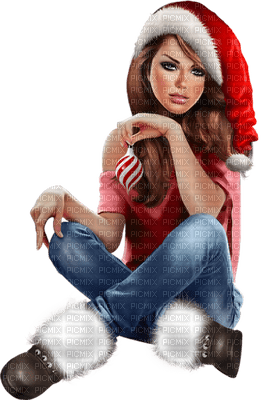 Kaz_Creations Colour Girls Christmas Noel - 免费PNG