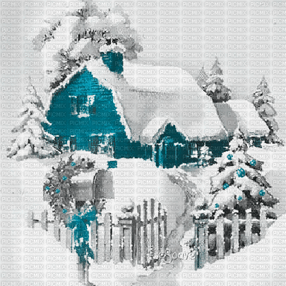 soave background animated  christmas winter - 無料のアニメーション GIF