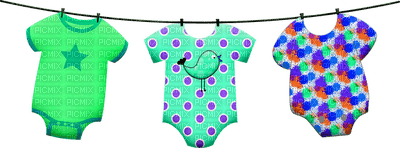 baby clothes, vauvan vaatteet - PNG gratuit