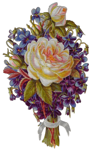 vintage flowers - Free PNG