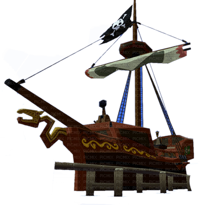zelda pirate ship - paintinglounge - Free PNG