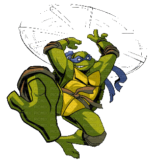 Kaz_Creations Cartoon Teenage Mutant Ninja Turtles - GIF animado gratis