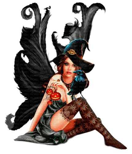halloween fairy by nataliplus - PNG gratuit