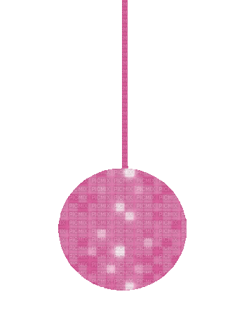 pink disco ball - GIF animado grátis