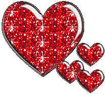 kırmızı kalpler - Ingyenes animált GIF