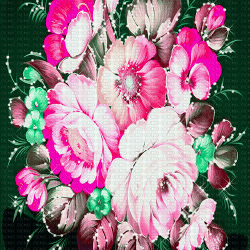 green pink milla1959 - Ilmainen animoitu GIF