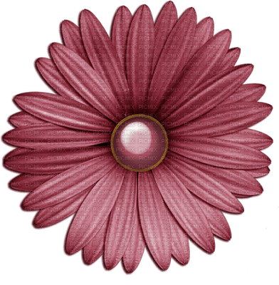 pink flower-deco-minou52 - png gratis