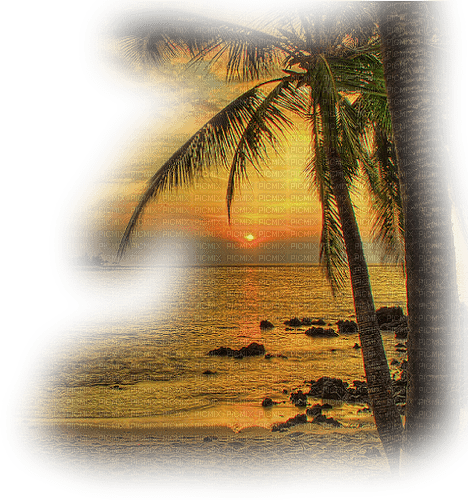 coucher de soleil - PNG gratuit