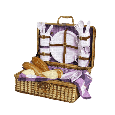 picnic basket - png ฟรี