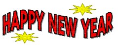 HAPPY NEW YEAR - Бесплатный анимированный гифка