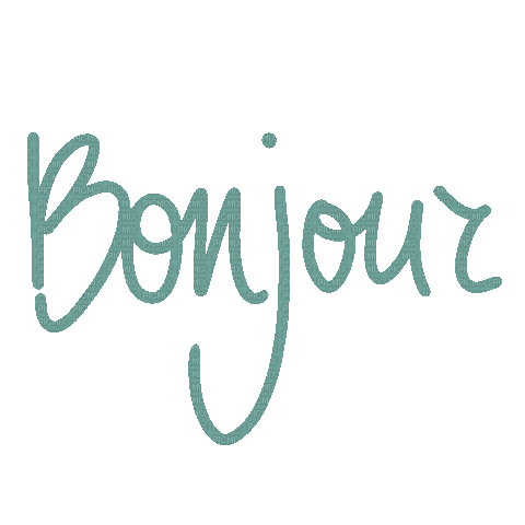 Bonjour Gif - Bogusia - 免费动画 GIF
