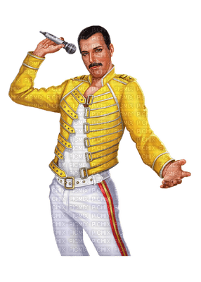 Freddie Mercury queen singer tube human person people man men homme mann - gratis png