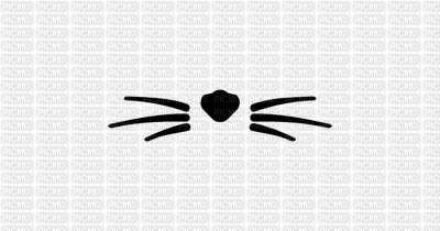 cat nose shilouette - Free PNG