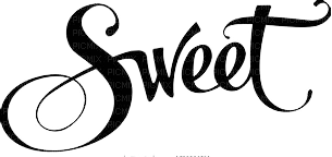 Sweet / word - PNG gratuit
