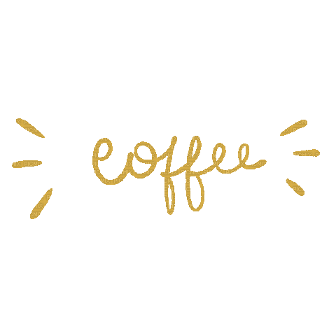 Coffee Text Gif - Bogusia - Free animated GIF