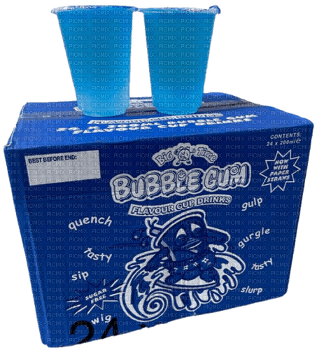 Big Time Bubble Gum Drink - darmowe png