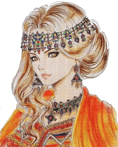Femme Kabyle Algérienne - png grátis