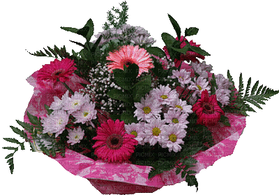 fleurs - GIF animado gratis