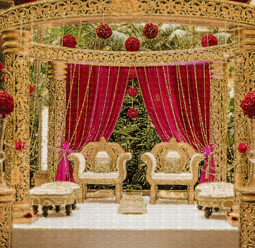 Rena India Wedding Room Hochzeitsraum - Δωρεάν κινούμενο GIF