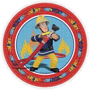Kaz_Creations Cartoons Fireman 🚒 Sam - darmowe png