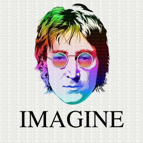 maj john Lennon Imagine - бесплатно png