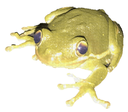 frog olive bright - png gratis