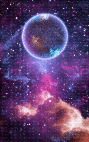 Background animated space - 免费动画 GIF