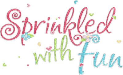 Kaz_Creations Logo Text Sprinkled With Fun - 免费PNG