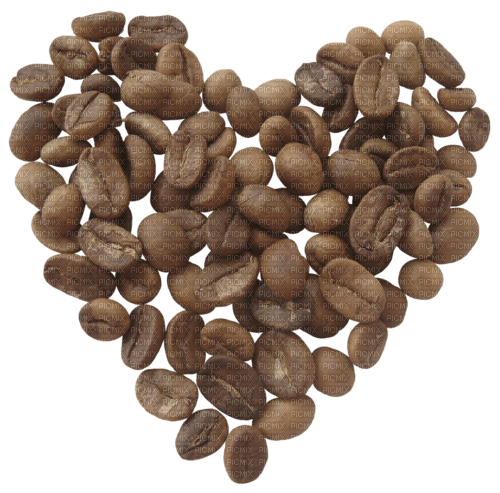 Kaz_Creations Coffee-Heart - δωρεάν png