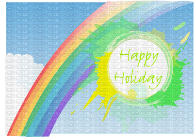 Happy Holiday - 無料png