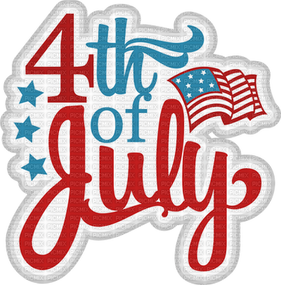 Kaz_Creations Deco America 4th July Independence Day - ücretsiz png