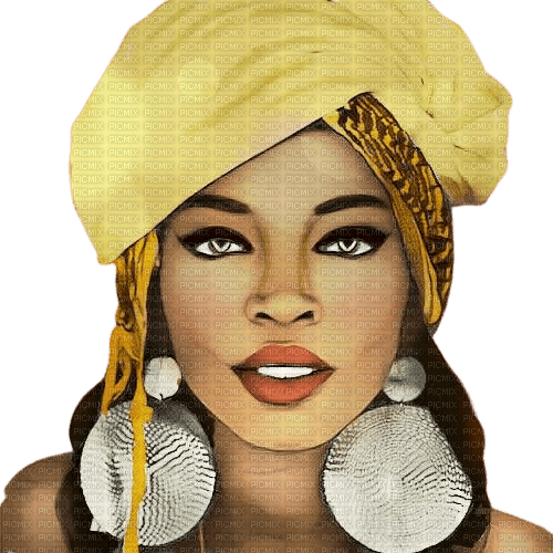 loly33   femme afrique - 免费PNG