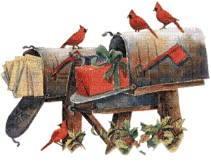 Christmas birds bp - Δωρεάν κινούμενο GIF