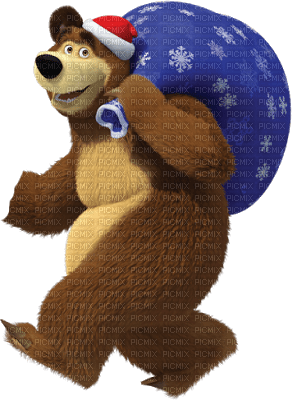 Kaz_Creations Masha & The Bear - besplatni png