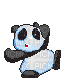 petit panda - GIF animado grátis