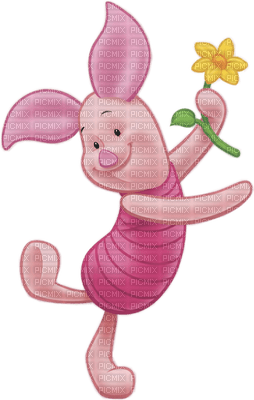 Kaz_Creations Cartoons Cartoon Cute Winnie The Pooh & Friends Piglet - Free PNG