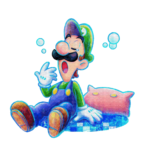 Luigi Mario - Бесплатный анимированный гифка