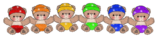 teddy bear baby tube mignon line bebe gif anime animated animation - GIF animé gratuit