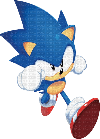 Classic Sonic Mega Drive - darmowe png