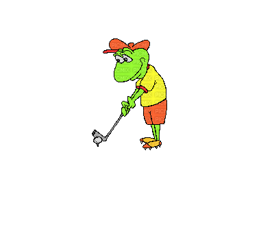 golf - Gratis animeret GIF