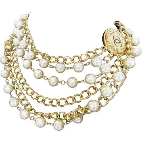 Chanel necklace Bb2 - PNG gratuit