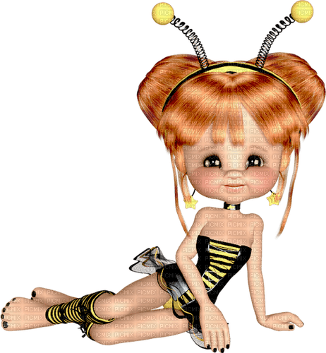 Bee Cooky doll - бесплатно png
