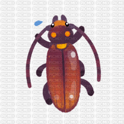 pikaole nervous beetle - zdarma png