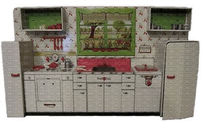 vintage kitchen room paintinglounge - ingyenes png