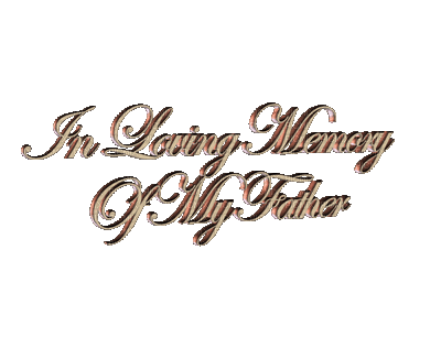 Kaz_Creations Logo Text In Loving Memory Of My Father - Darmowy animowany GIF