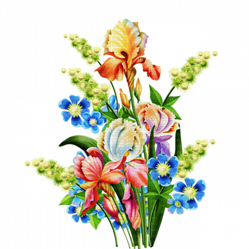 Flowers - zdarma png