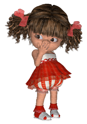 Kaz_Creations Dolls Cookie Cute - GIF animado gratis