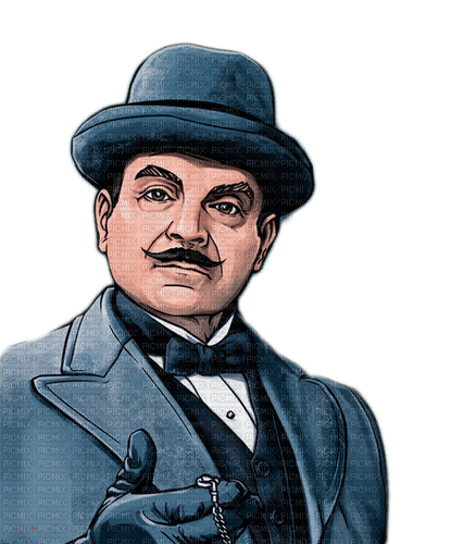 Hercule Poirot milla1959 - ingyenes png