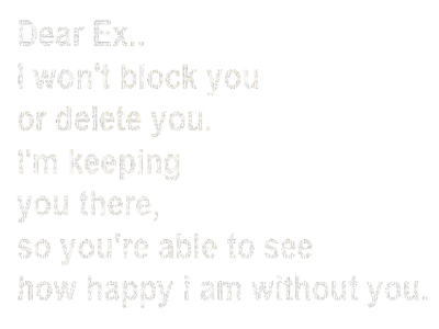 dear ex - Free PNG
