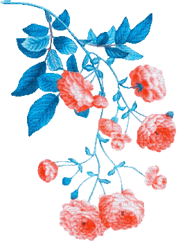 soave deco branch animated flowers rose spring - Gratis geanimeerde GIF